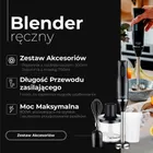 Adler, blender ręczny z miarką