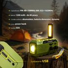 Adler, radio solarne z korbką ręczną