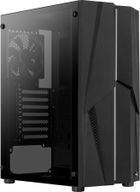 Aerocool, obudowa komputerowa, PGS Mecha-G-Bk-V1 Rgb, Czarna