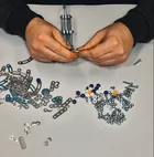 Alexander, Mały Konstruktor, Dinnozaur Velociraptor, zestaw konstrukcyjny, 202 elementy