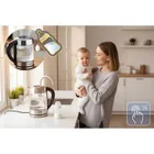 Berdsen, czajnik elektryczny, szklany z regulacją temperatury, 1,7l, 2200W, BD-714