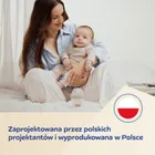 Canpol babies, Natural Shape, butelka ze smoczkiem dwustrefowym, 260 ml