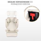 Caretero, Breezy Fix, fotelik samochodowy 2w1, podstawka, grey, 100-150 cm