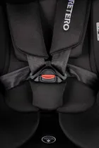 Caretero, Mundi, fotelik samochodowy, i-Size, black, 40-150 cm