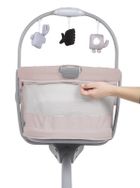 Chicco, Baby Hug 4in1 Air, kołyska, leżaczek, krzesełko, rose