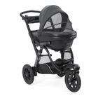 Chicco, Trio Activ3, wózek głęboko-spacerowy + pasy do mocowania gondoli, Iron