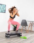 Eb Fit, step do aerobicu, 3-stopniowa regulacja, 78-29 cm