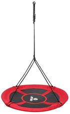 Enero, huśtawka ogrodowa, bocianie gniazdo, XXL, czerwona, 100 cm