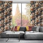 Eurofirany, zasłona zaciemniająca gotowa, Betty, na taśmie, 140-300 cm, grafitowy