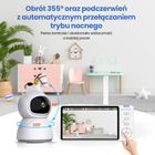 Extralink, Reya, MO570, niania elektroniczna z monitorem, obracana, 5 cali