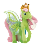 Galupy, Skrzydlate Jednorożce, brokatowa figurka z kryształkiem Swarovskiego, 1 szt.