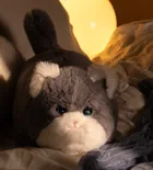 Huggy Luv, maskotka interaktywna, kot, szary