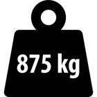 Humberg, regał metalowy magazynowy, czarny, 180-90-40 cm