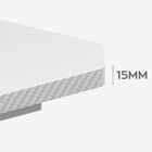 Huzaro, Hero 7.3 White, biurko gamingowe z regulacją wysokości