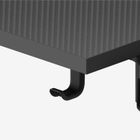 Huzaro, Hero 8.7, biurko gamingowe z regulacją wysokości, RGB, Black, 140 cm