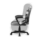 Huzaro, Ranger 1.0, fotel gamingowy dla dziecka, Grey Mesh