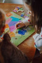 Janod, Mapa Polski, puzzle magnetyczne, 69 magnesów