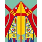 Janod, Papierowe samoloty z wyrzutnią, zestaw kreatywny