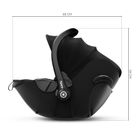 Kiddy, Evoluna, I-size 2, fotelik samochodowy, Midnight Black, 45-83 cm, 0-13 kg