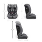 Kinderkraft, Comfort Up 2 Plus, i-Size, fotelik samochodowy, grey, 100-150 cm