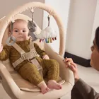 Kinderkraft, Fini Up, krzesełko do karmienia, 2w1, beż