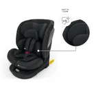 Kinderkraft, I-Grow 2 Plus, fotelik samochodowy, i-Size, black, 40-150 cm