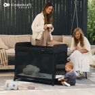 Kinderkraft, Moon Dream, łóżeczko turystyczne, Black