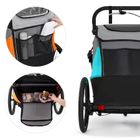 Kinderkraft, Nava, przyczepka rowerowa, wózek, hawaiian blue