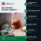 Kinghoff, zaparzacz żeliwny imbryk z filtrem, 1l