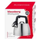 Klausberg, czajnik z gwizdkiem, stalowy, 2,5l, KB-7914