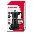 Klausberg, kawiarka elektryczna espresso, 500W, 300 ml, KB-7998