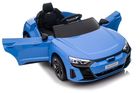 Lean Cars, Audi E-Tron GT, pojazd na akumulator, niebieski, QLS-6888