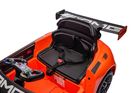 Lean Cars, auto na akumulator, Mercedes AMG GT3, pomarańczowy