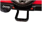 Lean Cars, Jeep Rubicon, pojazd na akumulator 4-4, DK-JWR556 4-200W 24V, czerwony
