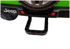 Lean Cars, Jeep Rubicon, pojazd na akumulator 4-4, DK-JWR556 4-200W 24V, zielony