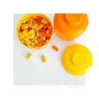 LEGO, mała głowa, dziewczynka, pojemnik do przechowywania