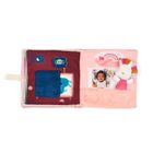 Lilliputiens, Jednorożec Lena, Strażniczka snów, książeczka aktywizująca z mini przytulanką, 18m+