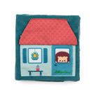 Lilliputiens, Jeżyk Leon, Emocje, książeczka aktywizująca z mini pacynkami, 18m+