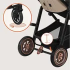 Lionelo, Amber Plus, wózek wielofunkcyjny z fotelikiem, 3w1, Beige Sand