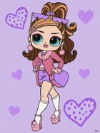 L.O.L. Surprise! malowanie po numerach, 30-40 cm