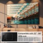 Maclean, Max Vesa, uchwyt do telewizora, 600-400 mm, 32-80", 45 kg, regulacja odchylenia, MC-413