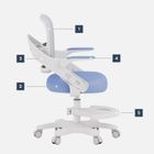 Mark Adler, Junior 4.3, fotel obrotowy dla dzieci, Blue-grey