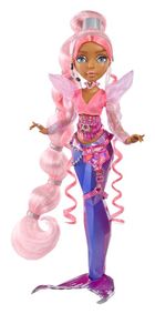 Mermaze Mermaidz, Syrenka Harmonique, lalka modowa zmieniająca kolor, pink