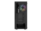 Natec, Fury Shobo SH4 RGB Midi Tower, obudowa komputerowa z oknem, czarna