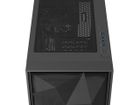 Natec, Genesis Diaxid 605F Midi Tower, obudowa komputerowa, USB-C, czarna