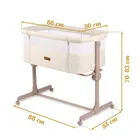 Nukido, NK-243, łóżeczko turystyczne składane + materac