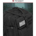 Peterson, plecak militarny, taktyczny, czarny