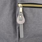 Plecak na latopa, szary, Peterson