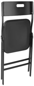 Saska Garden, zestaw cateringowy, turystyczny stół, składany, czarny, 86,5-86,5-71 cm