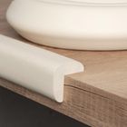 Sipo, piankowa taśma zabezpieczająca ostre krawędzie mebli, 2 metry, kremowa